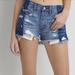 American Eagle Outfitters Shorts | American Eagle Vintage High Rise Festival Shorts | Color: Gray | Size: 6