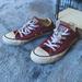 Converse Shoes | Converse Chuck Taylor All Star Lo Sneaker - Maroon | Color: Black/Blue | Size: 6