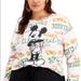 Disney Tops | New Disney Mickey Mouse Graphic Tee Shirt Size L | Color: Silver | Size: L