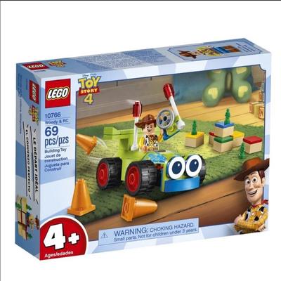 Disney Toys | Disney Pixar Toy Story 4 Woody & Rc Lego Toys | Color: Gold/Tan | Size: Osb