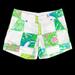 Lilly Pulitzer Shorts | Lilly Pulitzer Callahan Shorts Lioness Patchwork | Color: Silver | Size: 00