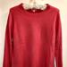 J. Crew Sweaters | J.Crew Cashmere Crew Neck Sweater | Color: Red | Size: S