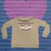 Disney Tops | Disney Parks Mickey Mouse Long Sleeve Shirt L | Color: Tan | Size: L