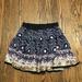 Free People Skirts | Free People Mini Skirt With Sequins Hippie Boho | Color: Black | Size: Sp