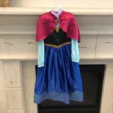 Disney Costumes | Disney Frozen Anna Costume | Color: Blue/Purple | Size: Size 5/6