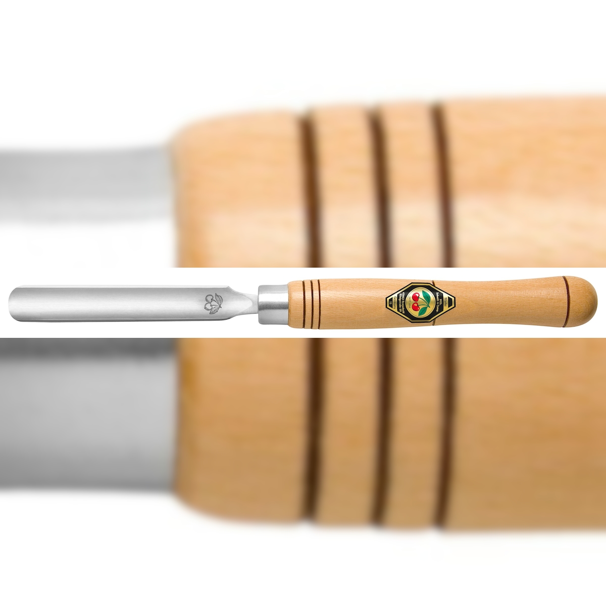 Kirschen 1619 Drechslerbeitel mit Hohlmeißel 20mm Image