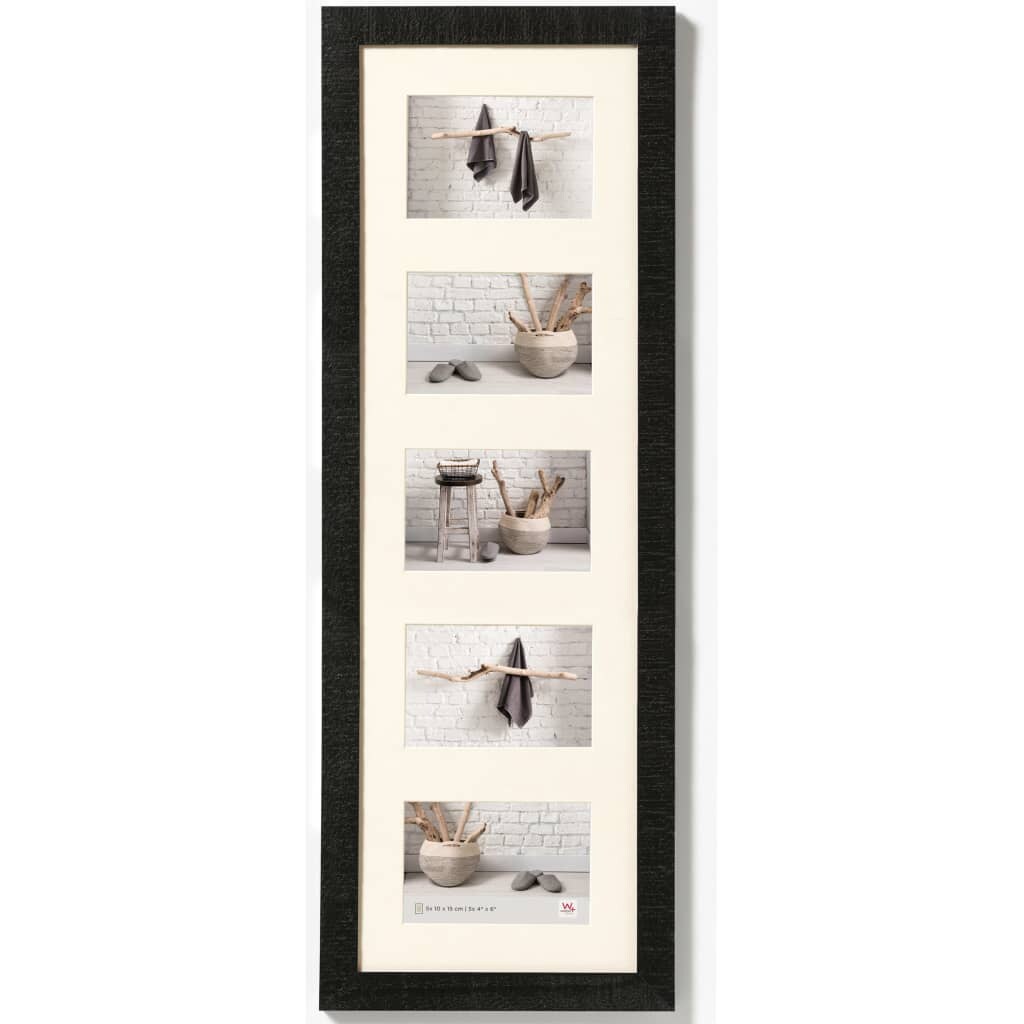 walther + design Walther Design Bilderrahmen Home 5 x 10 x 15 cm Schwarz Image