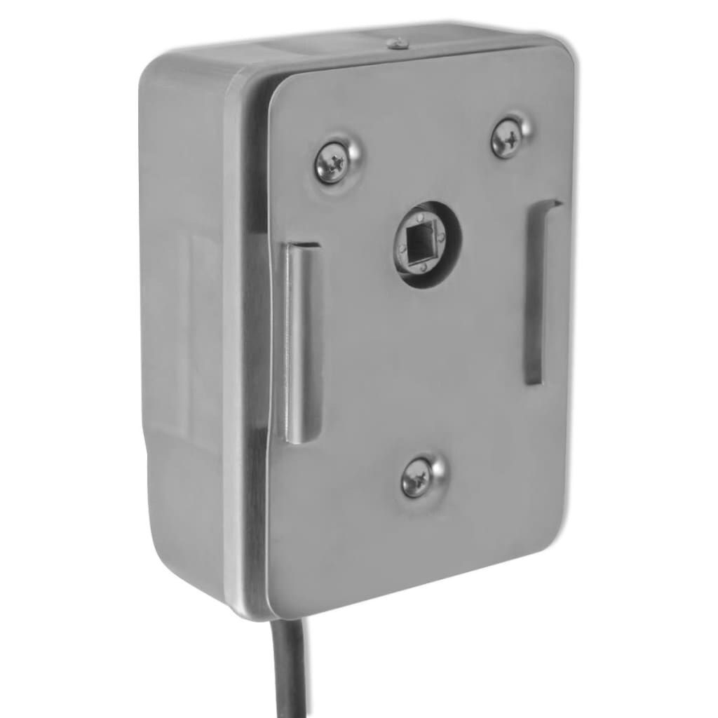 vidaXL Grillspießmotor Edelstahl 4 W Image