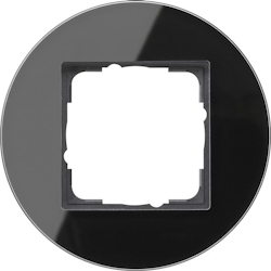 Gira Abdeckrahmen 1f. sw 0211135 Image