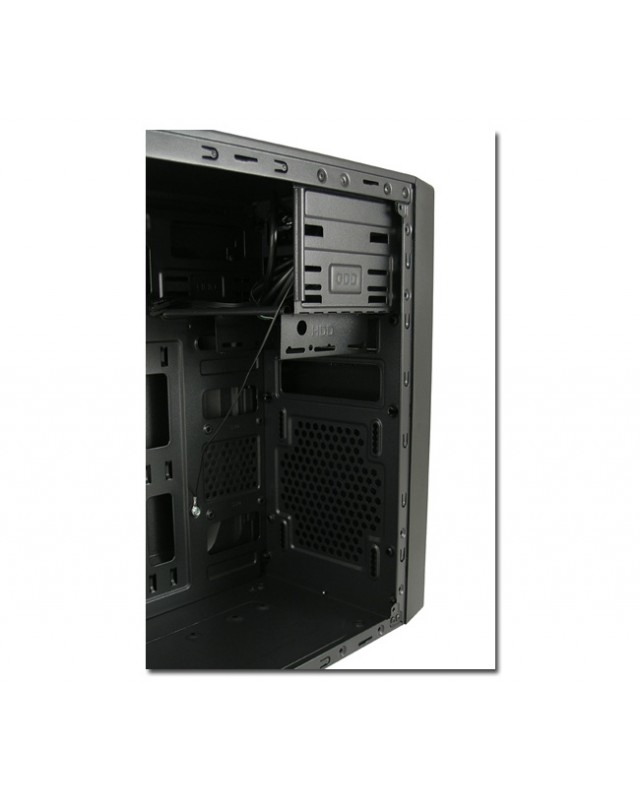 LC Power Gehäuse Micro-ATX 2014MB black Micro/Mini/Flex-ATX 5,25 " USB 2.0 3.0 Image