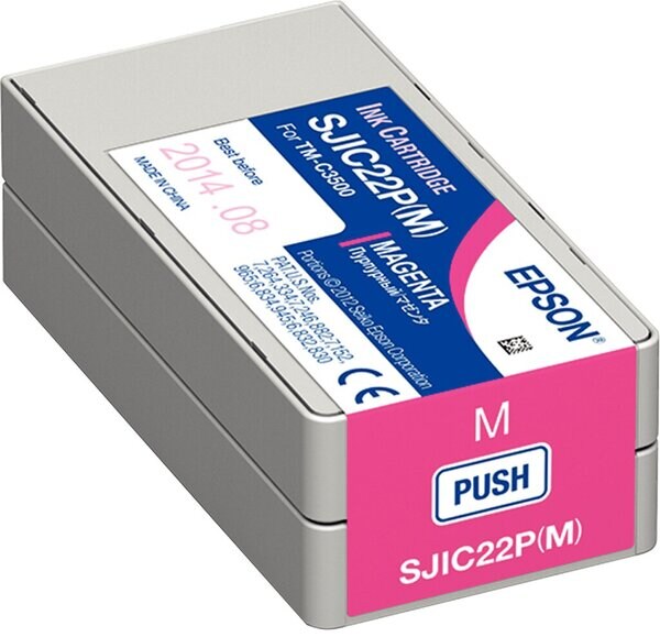 EPSON Tintenpatrone, magenta, für ColorWorks C3500, Inhalt: 32,5 ml Image