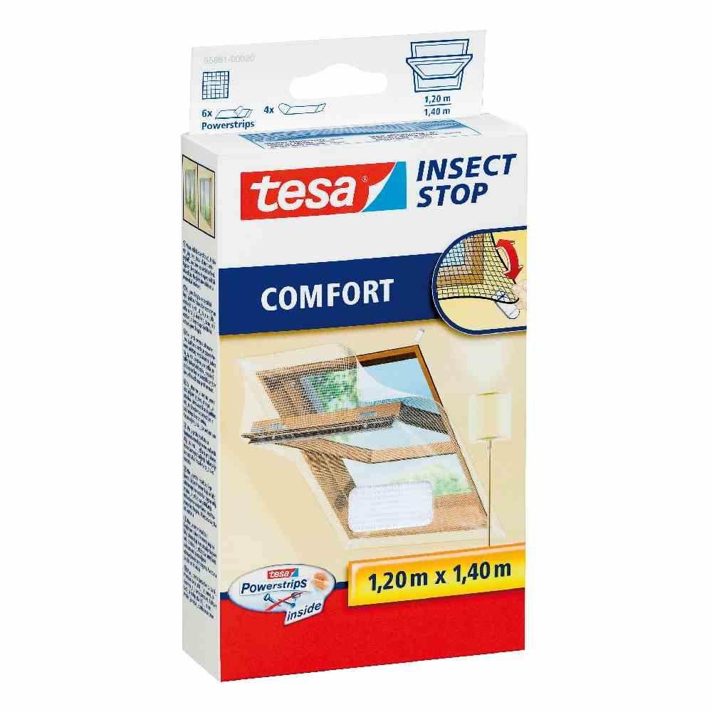 TESA tesa® Insect Stop Fliegengitter Fliegengitter für Dachfenster 1,2 x 1,4 m Image