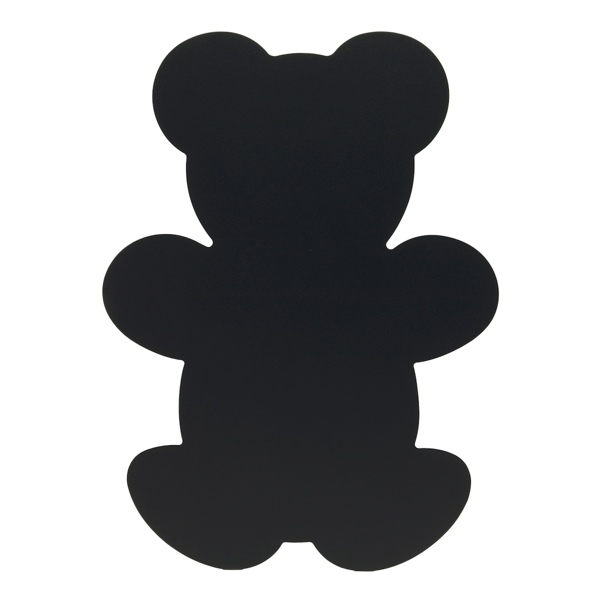 Securit® Wandtafeltafel - Bärensilhouette - Kreidestift und Klett-Kit für Wandmontage inklusive Image