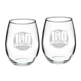 Texas A&M Aggies 12th Man Centennial 2-Piece 21oz. Stemless Wine Glass Set