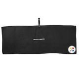 Black Pittsburgh Steelers 16'' x 40'' Microfiber Golf Towel