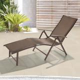 VredHom Outdoor Portable Folding Chaise Lounge Chair - 70" L x 20" W x 14" H