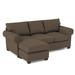 Indigo Sectional - Edgecombe Furniture Layla 86" Wide Reversible Sleeper Sofa & Chaise w/ Ottoman Other Performance s | Wayfair 48406-35CCPARCCAF