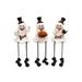 The Holiday Aisle® 3 Piece B/O Resin Halloween Ghost Shelf Sitters Set Resin | 7.87 H x 3.5 W x 4.8 D in | Wayfair 25E20A3E23C545ADB02DDF93735589C5