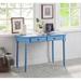 Dakota Fields Alcibiades Console Table In Finish Wood in Blue | 30 H x 42 W x 24 D in | Wayfair 900F5A1623A04004924126EBE9D7276E