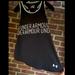 Under Armour Tops | Girls Youth Xl Under Armor Logo Tank Top Black White | Color: Black | Size: Xlj