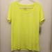 Nike Tops | Brand New Women’s Dri-Fit Neon Yellow Nike Shirt. | Color: Yellow | Size: L