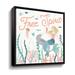 Sand & Stable™ Baby & Kids Under the Sea II - Textual Art on Canvas Canvas, Cotton in Blue/Green/Orange | 24 H x 24 W x 2 D in | Wayfair