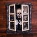 The Holiday Aisle® Animated Window w/ Skeleton Figurine Plastic | 33 H x 8 W x 28.5 D in | Wayfair CD4DB336D4F449B499E89874B26EE123