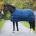 Amigo Insulator Stable Blanket - 72 - Medium/Lite - Navy w/ Navy Trim & White Piping - Smartpak