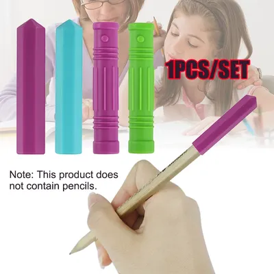 Crayon à mâcher en silicone pour garçons et filles capuchon de stylo mentaires oriel TeWindsor