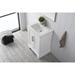 Vanity Art 24" Single Sink Bathroom Vanity with Ceramic Sink & Top