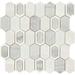 Emser Tile Literati - 12" x 12" Hexagon Geometric Mosaic Wall Tile -
