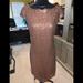 Ralph Lauren Dresses | Bronze Sequined Dress By Ralph Lauren Size 10 | Color: Brown | Size: 10