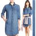 Madewell Dresses | Madewell Denim Shirtdress | Color: Blue/Gray | Size: Xs