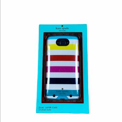 Kate Spade Accessories | Kate Spade Dual Layer Phone Case For Droid Turbo | Color: Silver/Purple | Size: Droid Turbo