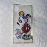 Disney Accessories | Limited Edition Mickey Iphone Case. | Color: Gray/White | Size: Xs Max