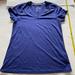 Nike Tops | Nike V-Neck Dri-Fit Size Large Regular Fit Shirt | Color: Blue | Size: L