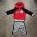 Disney Matching Sets | 2/$20 Disney Boy Outfit | Color: Black/Red | Size: 12mb