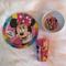 Disney Dining | Disney Minnie Mealtime Set. Nwt | Color: Brown | Size: Os