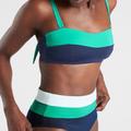 Athleta Swim | Athleta Chroma Bandeau Bikini Top | Color: Black/Brown | Size: Xs