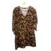 Zara Dresses | Euc Zara Floral Dress Size M | Color: Black/Brown | Size: M