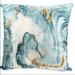 Anthropologie Accessories | 2 Marble Decorative Pillow Covers | Color: Silver/White | Size: 18 X 18