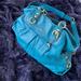 Coach Bags | Coach Leather Purse | Color: Blue | Size: Os