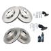 2011-2012 Infiniti G25 Front and Rear Brake Pad and Rotor Kit - TRQ