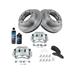 2000-2004 Ford F350 Super Duty Front Brake Pad Rotor and Caliper Set - TRQ