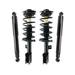 2012-2013 Chevrolet Captiva Sport Front and Rear Suspension Strut and Shock Absorber Assembly Kit - Detroit Axle