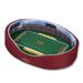 Cardinal Iowa State Cyclones 8'' x 25'' 38'' Large Stadium Oval Dog Bed