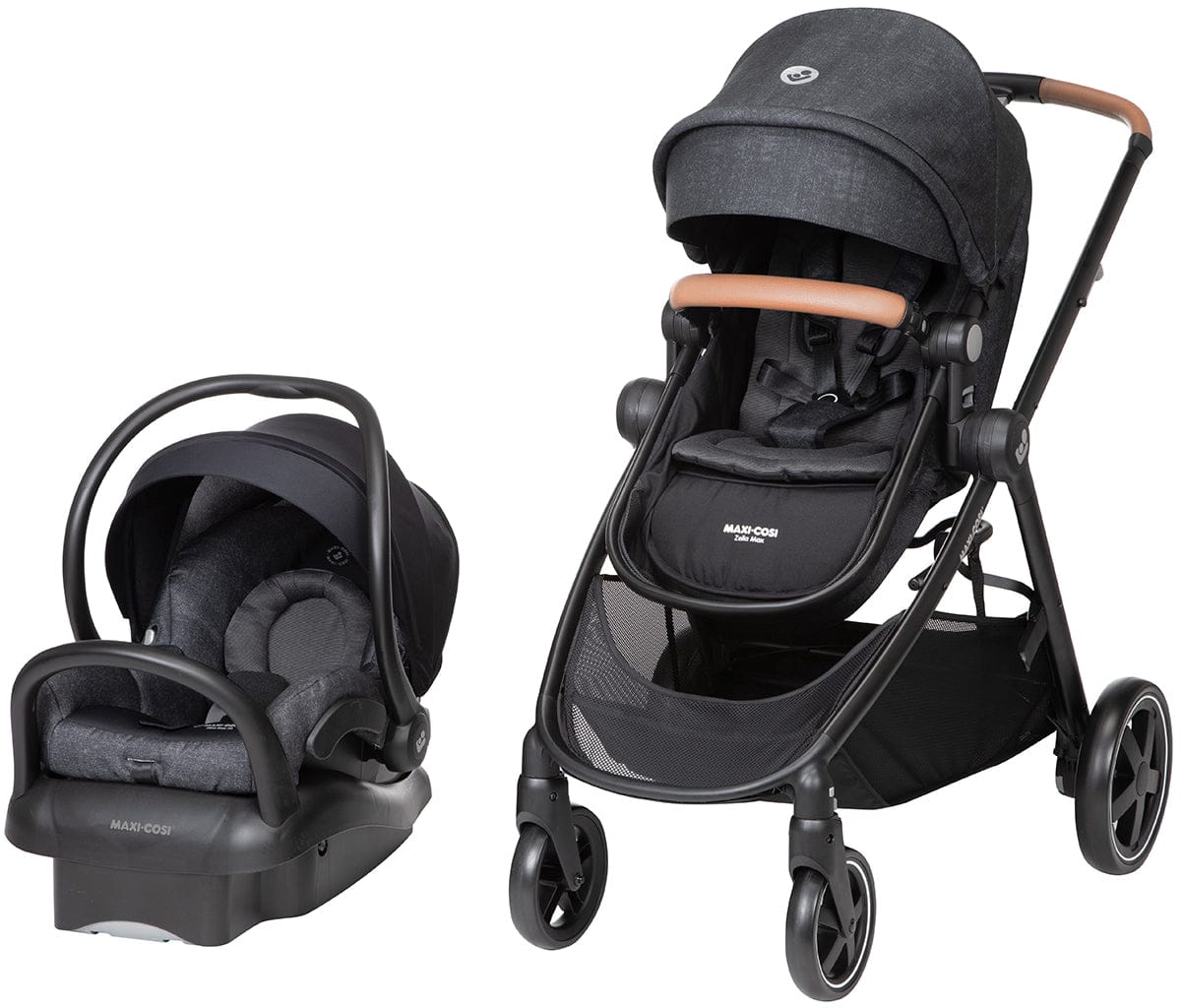 Maxi-Cosi Zelia Max + Mico Max 30 Travel System - Nomad Black Umber