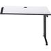Interion 30" H Right Desk Return Manufactured Wood in Gray | 30 H x 48 W x 24 D in | Wayfair 695215GY