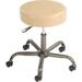 Interion Height Adjustable Lab Stool w/ Duel Wheel Plastic/Metal in Brown | 24 H x 25 W x 25 D in | Wayfair 240159