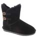 BEARPAW Rosaline - Womens 6 Black Boot Medium